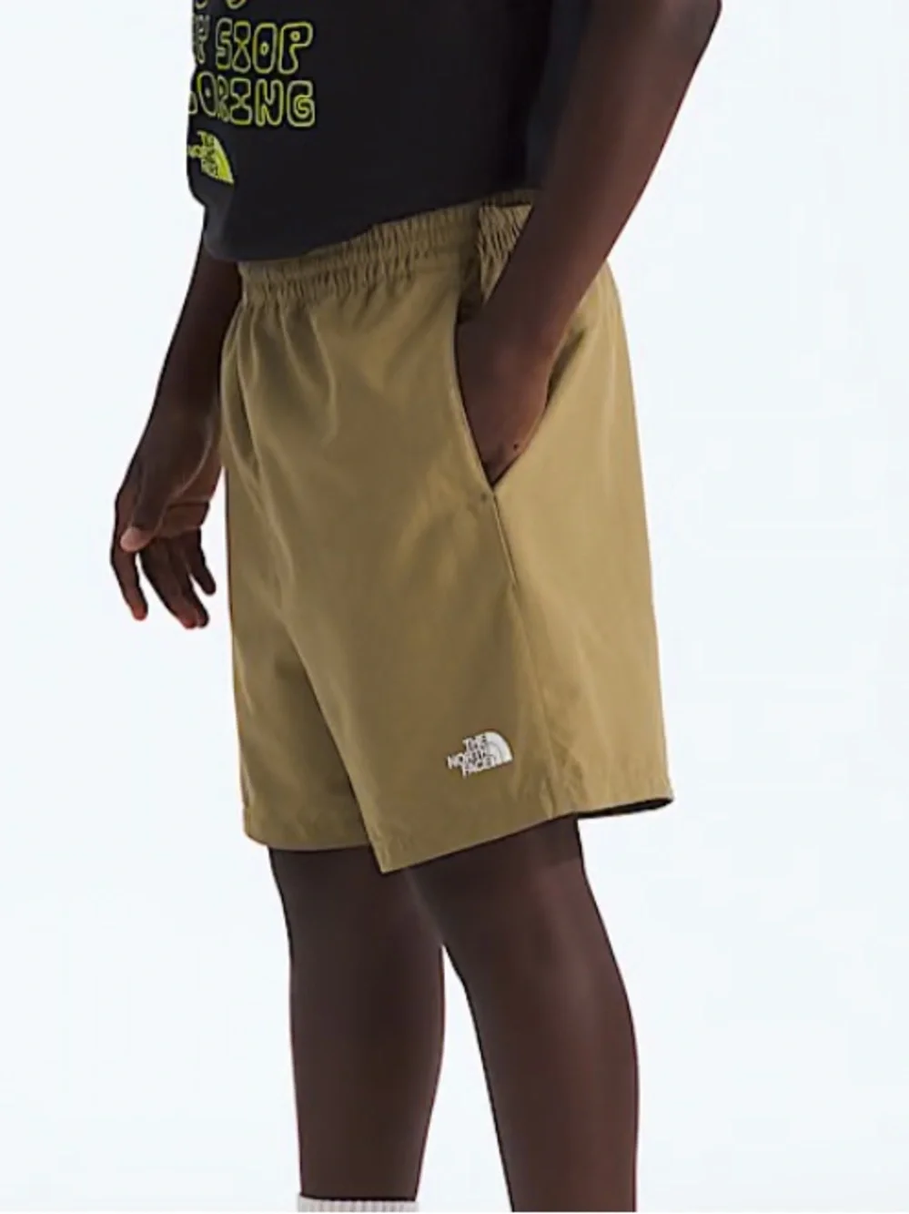 The North Face B Class V Shorts 5” Cedar Logo Wheat XL